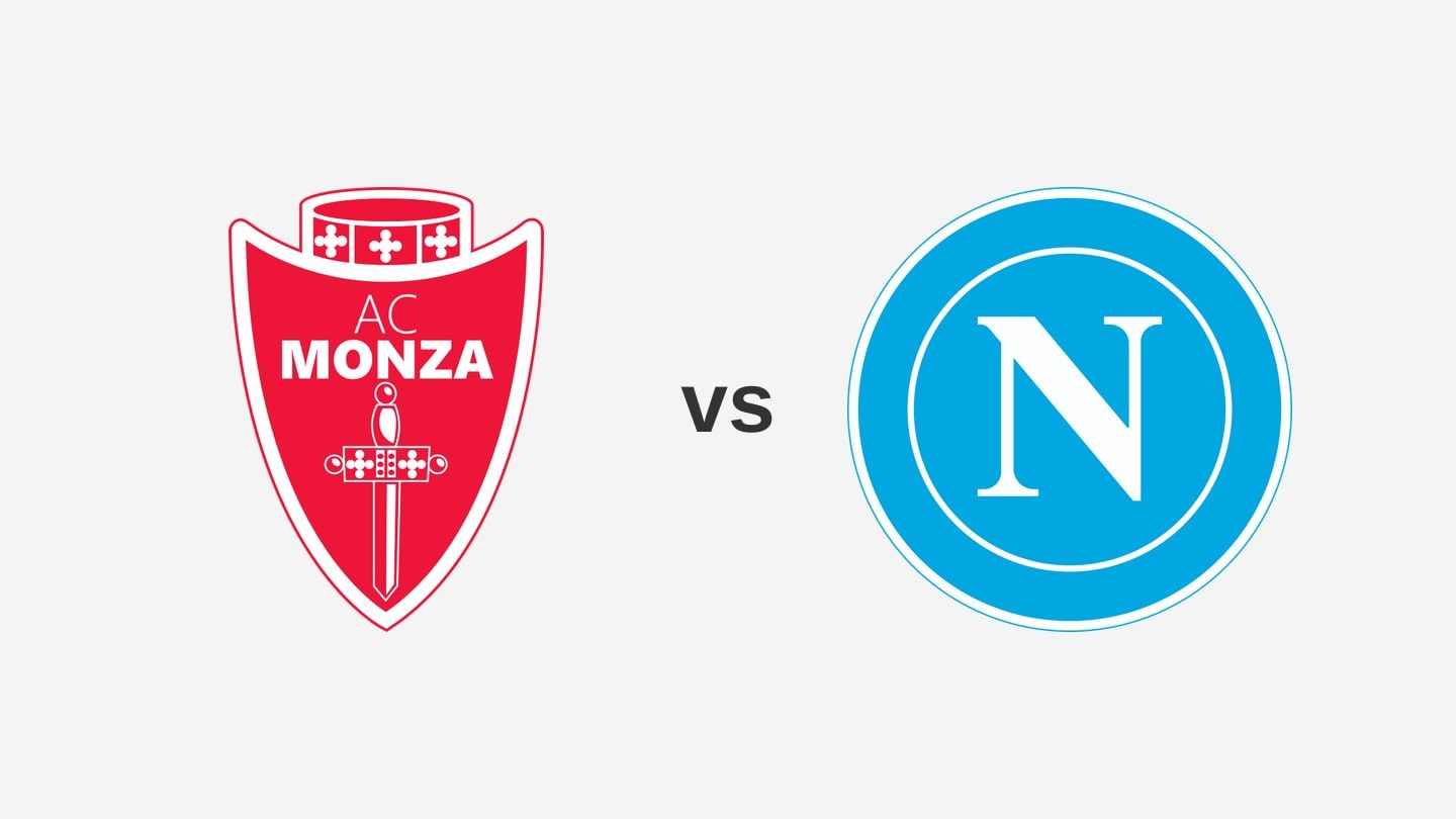 The Monza and Napoli team logos side by side